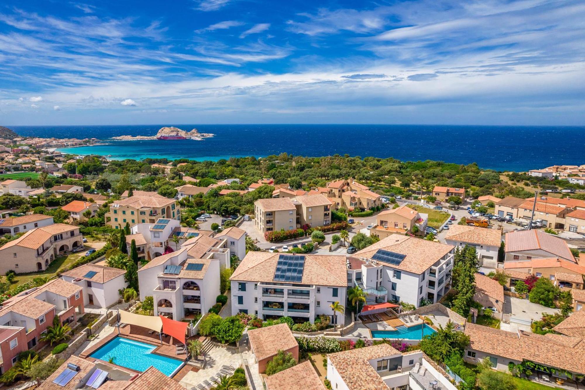 Les Alizes Residence & Spa L'Ile-Rousse (Corsica) Exterior foto